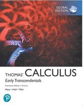 Summary Thomas' Calculus Early Transcendentals 14th edition