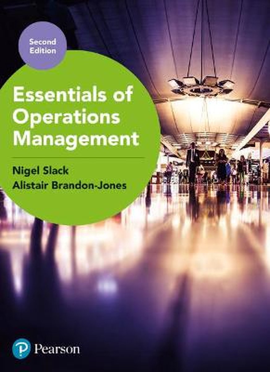 Essentials of Operations Management - Nigel Slack