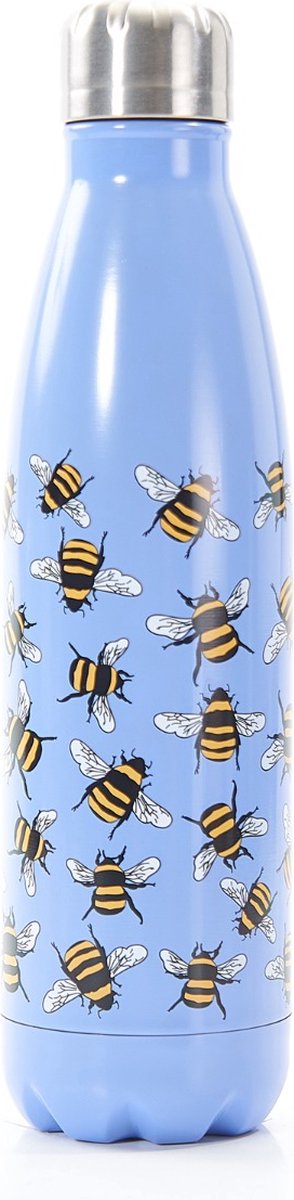 Eco Chic - Thermal Bottle (thermosfles) - T02 - Blue - Bees