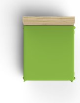 Jersey hoeslaken - groen - 100x220 cm - stretch - 100% katoen