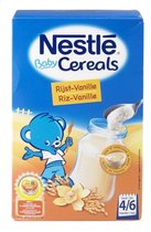 NESTLÉ - Baby Cereals - melkpapje met rijst en vanille - 4/6maanden -500g