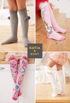 KATIA & BONY GIRLS KNEEHIGH SOCKS 5-8 JAAR