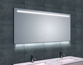 Klea One Dimbare Condensvrije Spiegel Met LED Verlichting En Verwarming 140x60cm