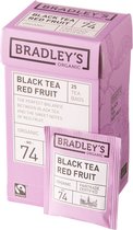 Bradley's thee - Organic - Black Tea Red Fruit n.74 - 100 x 2 gram