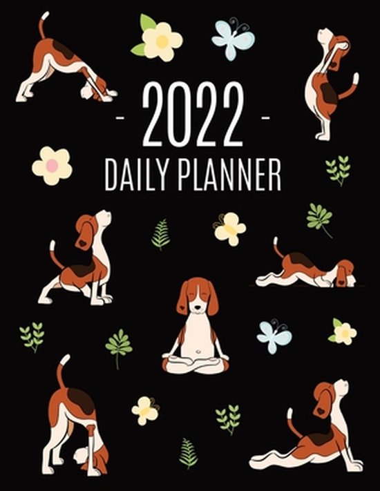 Dog Yoga Planner 2022 - cover