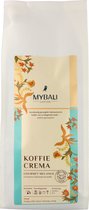 MyBali Coffee, Crema, 0,5 kg, (H)eerlijke Indonesische koffie. Direct Trade. Melange van 70% Arabica uit Sumatra en 30% Robusta uit Java. Fruitig aroma met fijne crema. Indonesië.