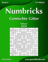 Numbricks Gemischte Gitter - Schwer - Band 4 - 276 Ratsel