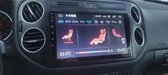 Volkswagen Tiguan 2007-2016 Android 10 navigatie en multimediasysteem Bluetooth USB WiFi 1+16GB zwart
