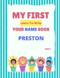 My First Learn-To-Write Your Name Book- My First Learn-To-Write Your Name Book