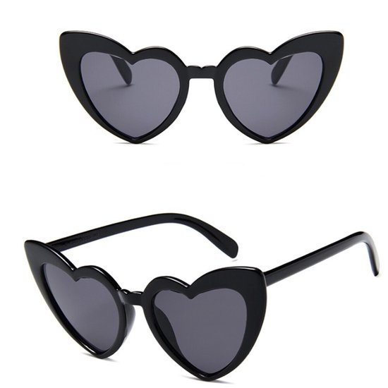 Zonnebril hartje - Hartjeszonnebril - zonnebril - hartvorm -hartshaped -  hippe zonnebril | bol.com