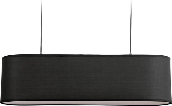 Kave Home - Lampenkap voor hanglamp Palet zwart 20 x 75 cm