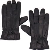 SK handschoenen leer - handschoenen heren - Handschoen thermo - leer- zwart