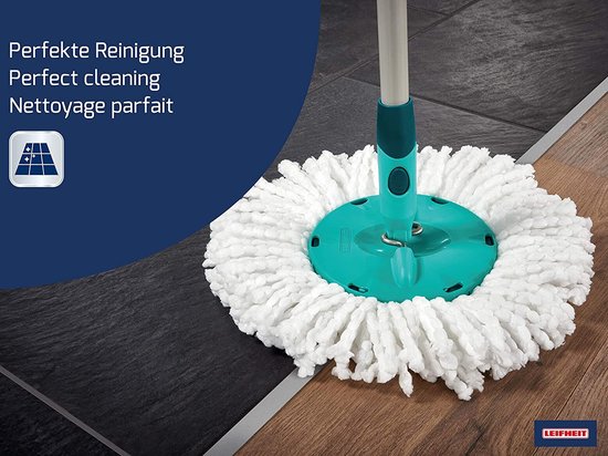 Leifheit Clean Twist Disc Mop Ergo Kit Complet Balai Serpillière