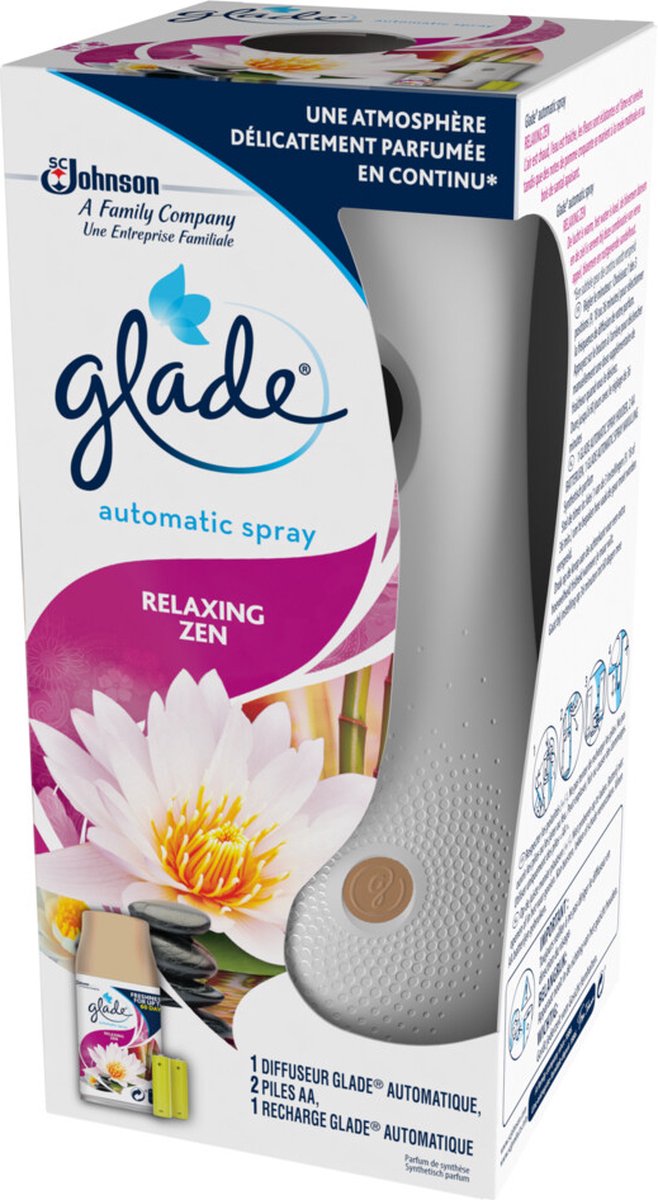 Glade Ricarica Automatic Spray - Fragranza Relaxing Zen 269ml