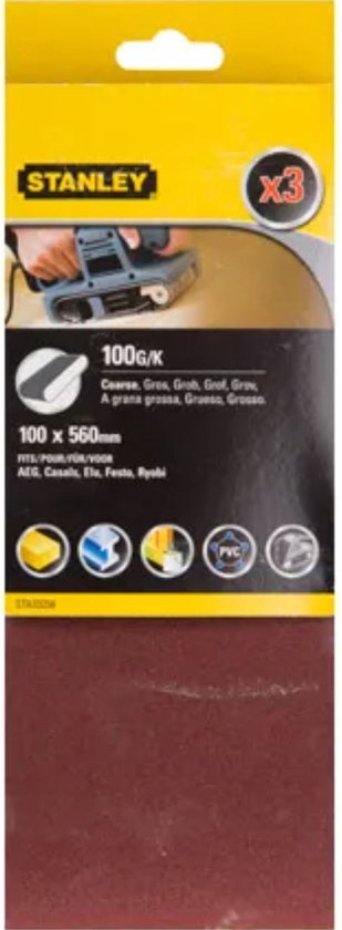 thumbnail: QWORK Schuurband Reinigingsblok - 2 Stuks 200x40x40mm Rubber Schoonmaakblok