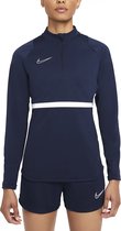 Nike - Academy 21 Drill Top - Blue Training top ladies-XS