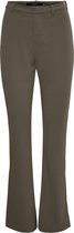 Vero Moda VMAMIRA MR FLARED PANT GA NOOS Dames broek Tarmac - Maat XL X L34
