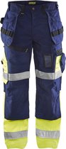 Blaklader Werkbroek High Vis X1500 1508-1860 - Marine/High Vis Geel - D108