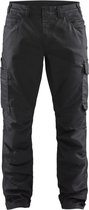 Blaklader Service werkbroek denim stretch 1439-1141 - Zwart/Zwart - C44