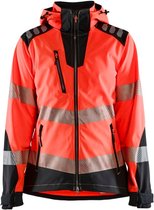 Blaklader Dames Softshell jack High Vis 4791-2513 - High Vis Rood/Zwart - L