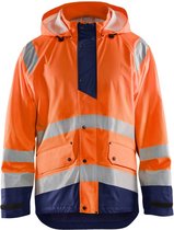 Blaklader Regenjas High Vis LEVEL 1 4323-2000 - High Vis Oranje/Marineblauw - XL