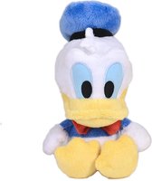 Donald Duck - Dinsey Junior Mickey Mouse Pluche Knuffel 25 cm | Disney Plush Toy | Speelgoed knuffelpop knuffeldier voor kinderen jongens meisjes Mickey Mouse Minnie Mouse Pluto Do