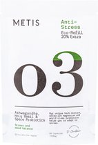 Metis Anti-Stress 03 Refill - Natuurlijke vitamines tegen angst en stress - Controleer je cortisol beter - 48 capsules