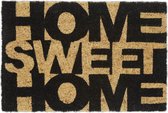 Relaxdays - tapis de pied Home Sweet Home - tapis de noix de coco - 60 x 40 cm - antidérapant - noix de coco