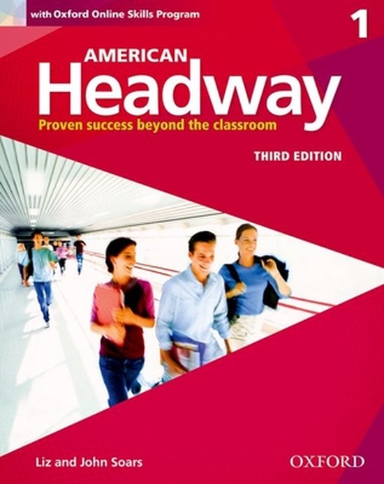 American Headway 1. Students Book + Oxford Online Skills Pro ... - cover