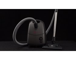 SEBO Airbelt E1 Basalt | Lichte borstelstofzuiger | Geluidsniveau slechts 72 dB | Met combizuigmond