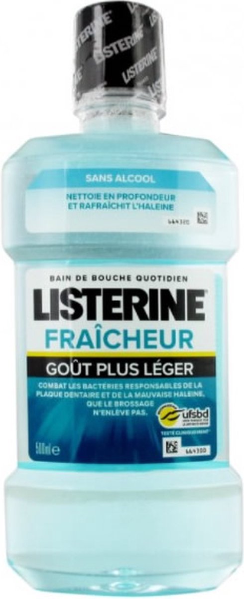 Listerine Freshness Light Flavor Mouthwash 500ml