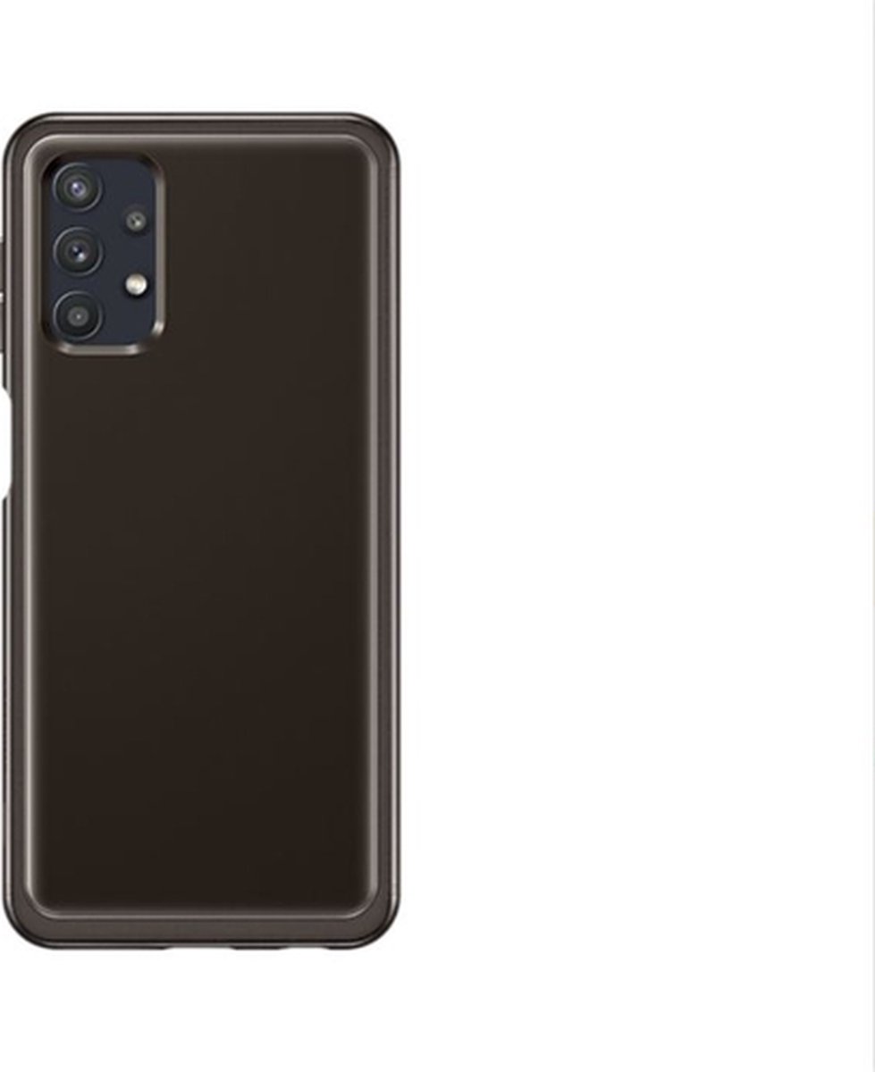 Samsung Soft Clear hoesje voor Samsung Galaxy A32 5G - Zwart EF-QA326TBEGWW