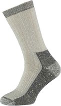 2-Pack Extra dikke wollen thermo sokken X-treme 125103000-001 - grijs - Maat 45-47