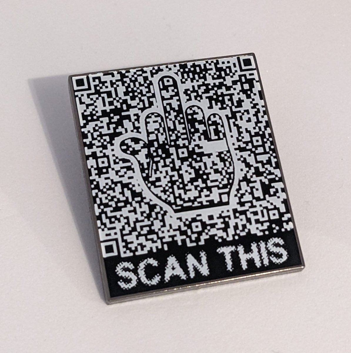 PIN - SCAN THIS - QR - F*ck You
