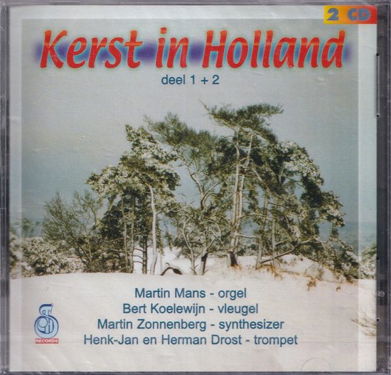 Foto: Kerst in holland 1 en 2 martin mans bert koelewijn martin zonnenberg henk jan en herman drost trompet dubbelcd 