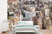Papier peint vinyle - Une image avec vue sur une partie de Beyrouth largeur 525 cm x hauteur 350 cm - Tirage photo sur papier peint (disponible en 7 tailles)