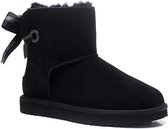 Ugg Customizable Mini Bailey Bow II Laarzen Zwart - 1100212-BLK - Maat 37