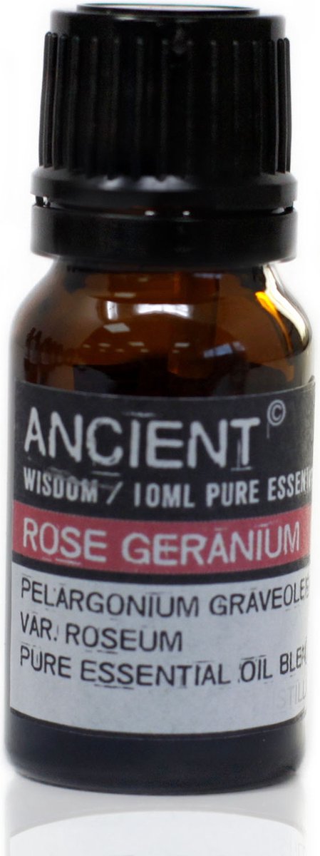 Goedkoopste Roos Geranium Etherische Olie - 10 ml - Lekker Slapen - Stress