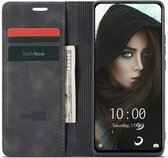 Xiaomi Redmi Note 10 Pro Hoesje - Book Case Slimline Zwart