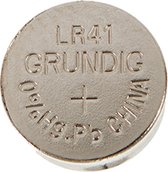 Grundig Knoopcelbatterij Lr41 1,5v Ag3 0,5 Cm Zilver 6 Stuks