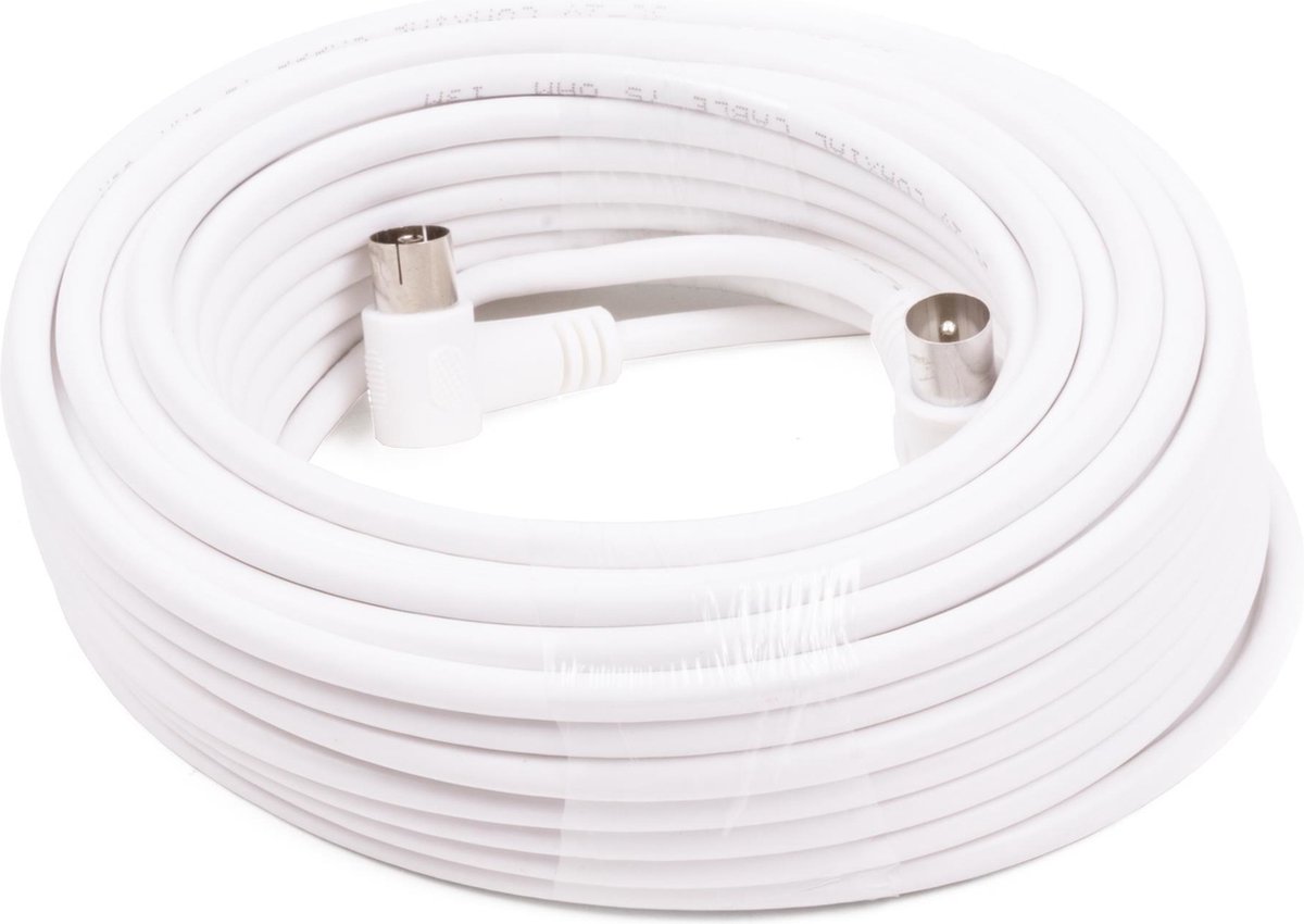 HQ haakse coax kabel 20 meter