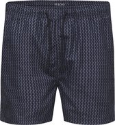 SELECTED HOMME WHITE SLHCLASSIC AOP SWIMSHORTS W  Broek - Maat XXL