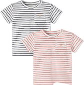 NAME IT BABY NBMFINN 2P SS TOP Jongens T-shirt - Maat 80