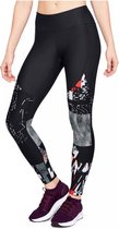 Under Armour Vanish Printed Legging Sportbroek Dames - Zwart - Maat XS