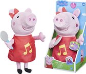 Peppa Pig Oink Along Songs Peppa Feature Plush - Franstalige Knuffel