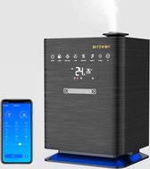 BlitzWolf BW-SH5 Slimme ultrasone luchtbevochtiger met APP-bediening 4.3L Capaciteit Verwarming Constante vochtigheid Plasma- en UV-sterilisatie 360 ° Bevochtiging voor thuis Slaap