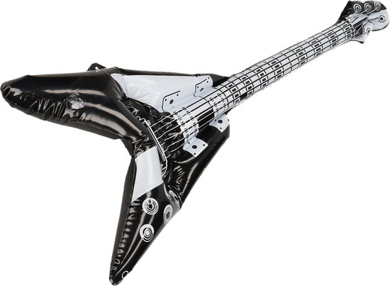 Uitsteken Onvervangbaar breken Opblaasbare rock gitaar Wit | bol.com