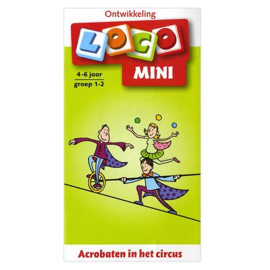 Loco mini - Acrobaten in het circus - cover
