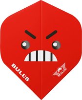 Bulls Smiley Dartflights - Angry