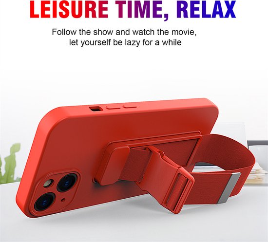 Coque arrière Apple iPhone 11 | Sangle d'épaule | Étui pour téléphone | Vert